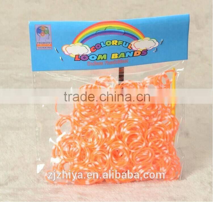 CE Top quality Loom Bands, multi-color Rubber Bands