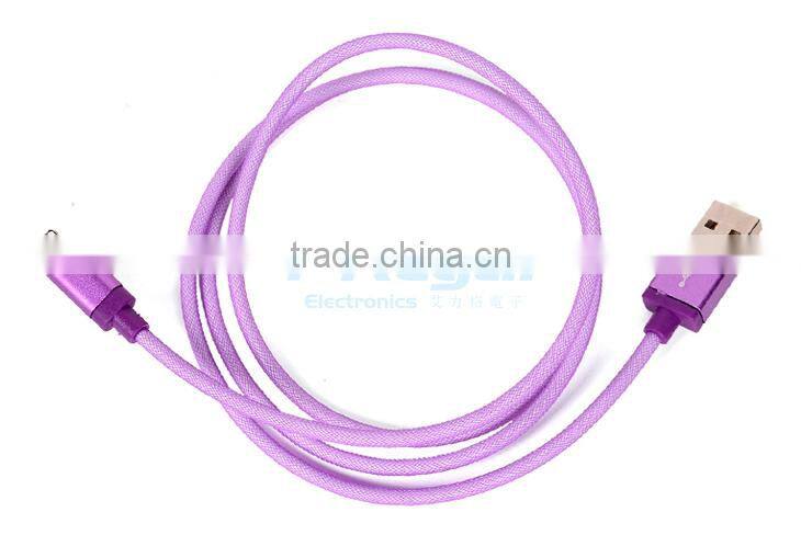 High Quality fish net USB Data Sync Charging Cable for All Smartphone