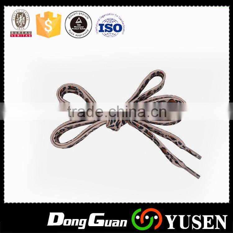 Eco-friendly Custom plastic tip round shoelaces for sport shoes