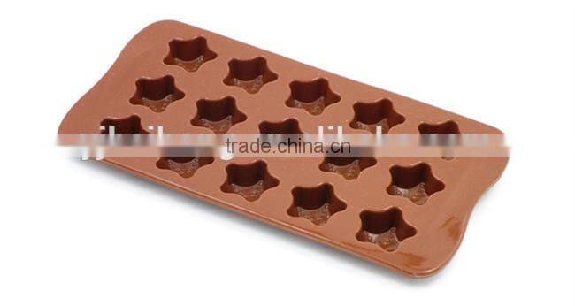 Star Cake chocolate Mold Silicone tool Ice mould