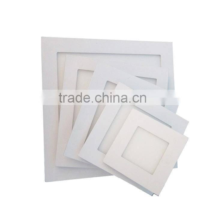 Green life led panel light lamp, 3W 4W 12 W 18W round ceiling panel light