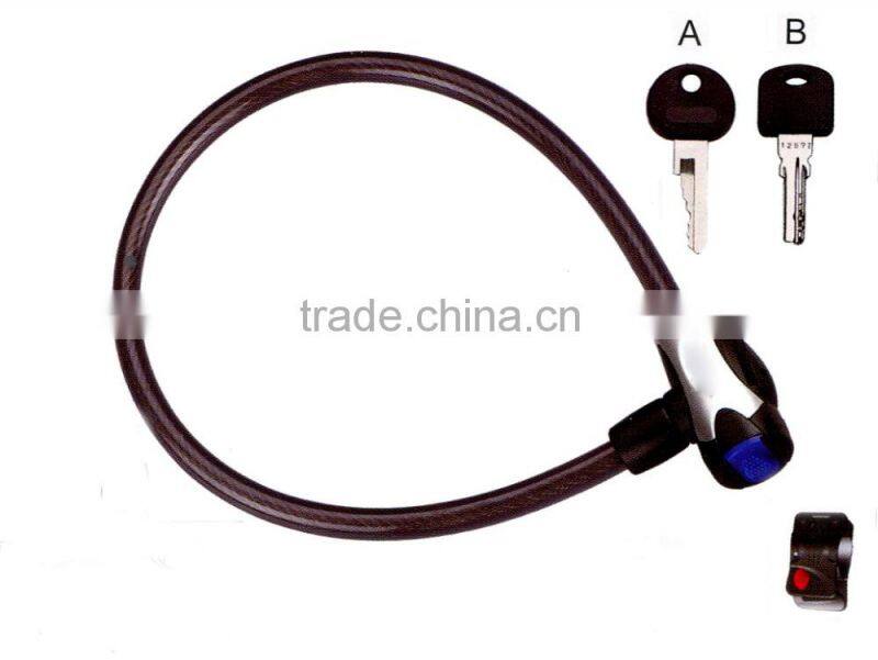 top security lock motorcycle lock set motorcycle cable lock