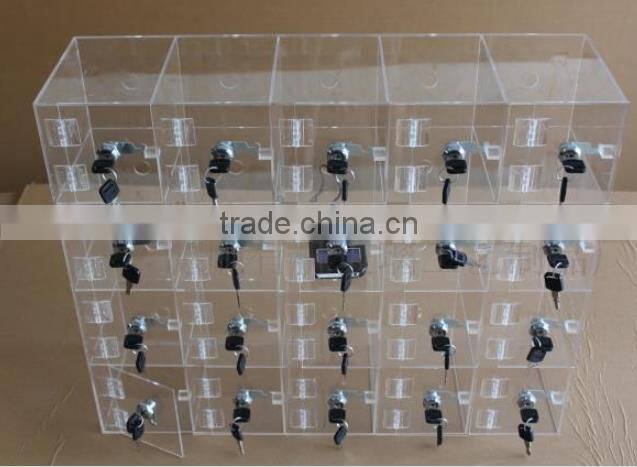 custom clear acrylic mobile phone holder