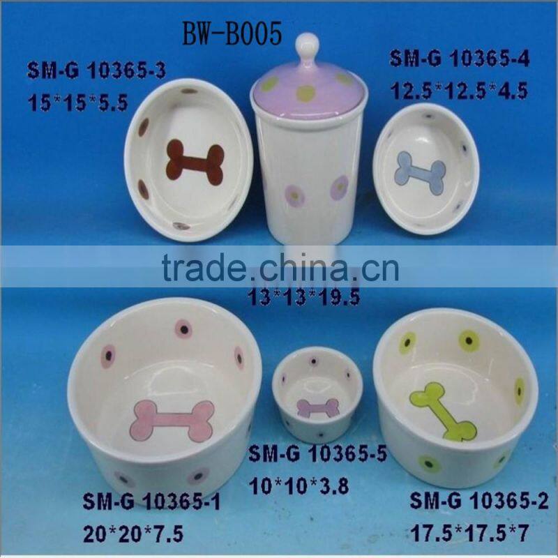 pet bowl,Eco-Friendly high quality ceramic dog feeders