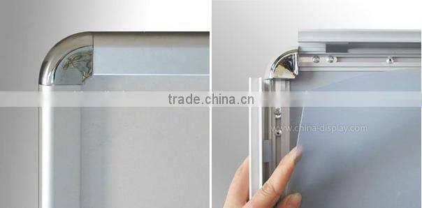 A3 A4 size aluminum poster stand floor standing poster stand