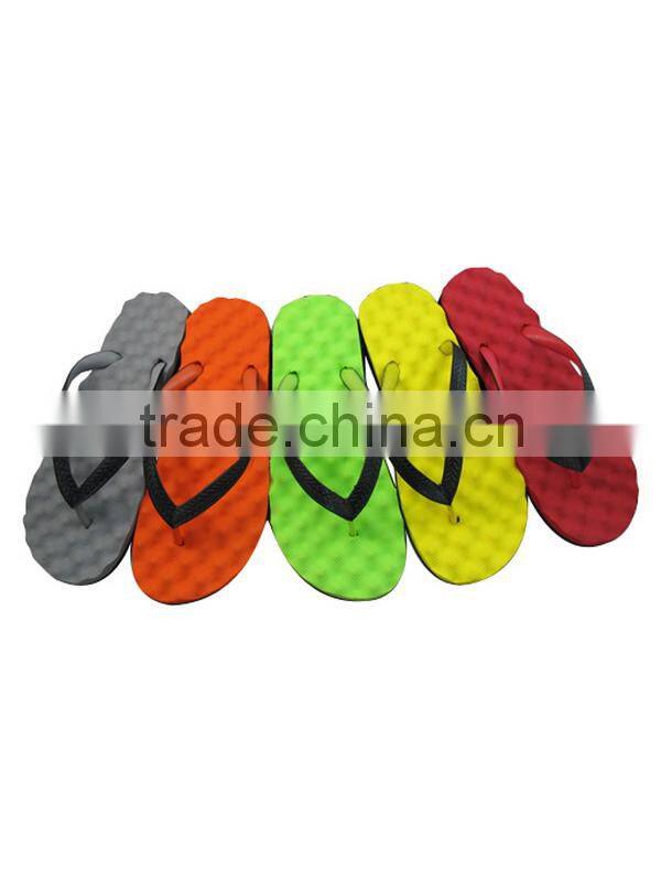 low price basic men massage beach slippers for promotion