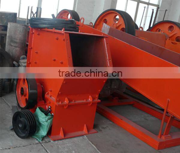 Gold mining stone hammer crusher machine