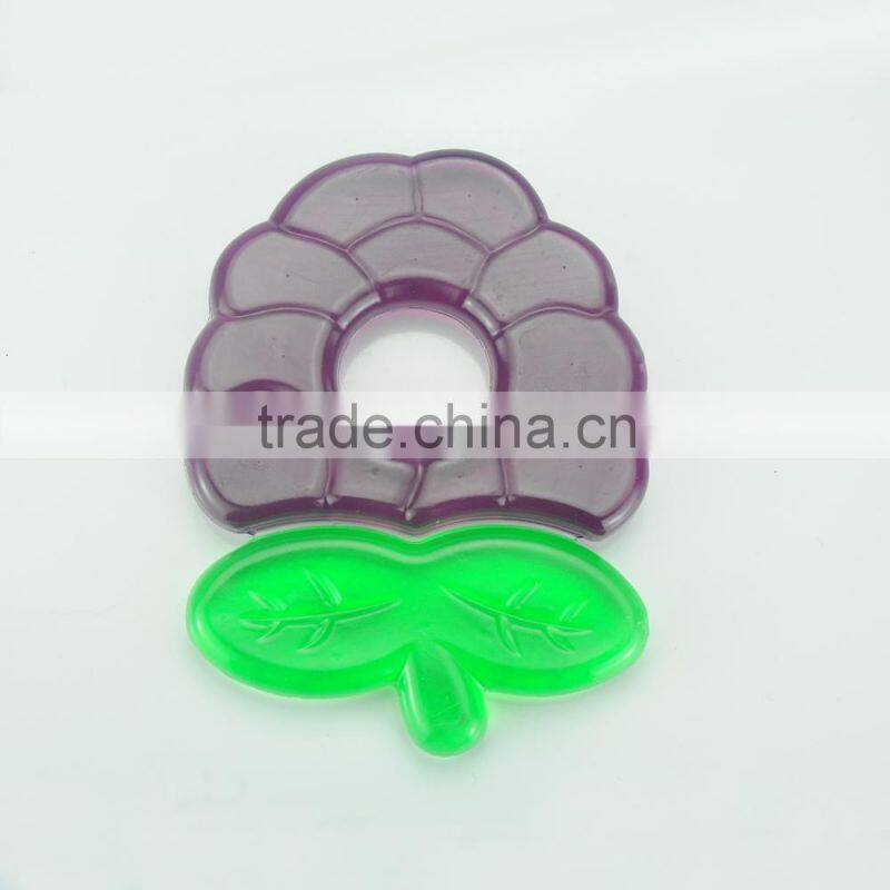 Double colored cool teether water filled teether