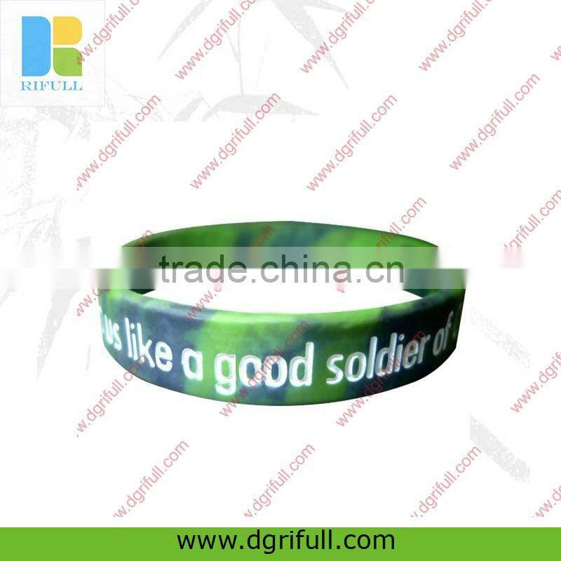 Christian silicone bracelet as gospel gift