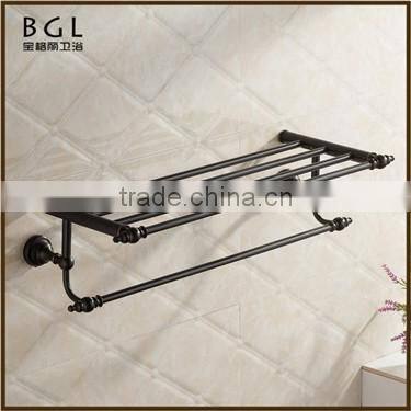 17520-orb best selling hot chinese products brass orb bathroom accessory towel shelf