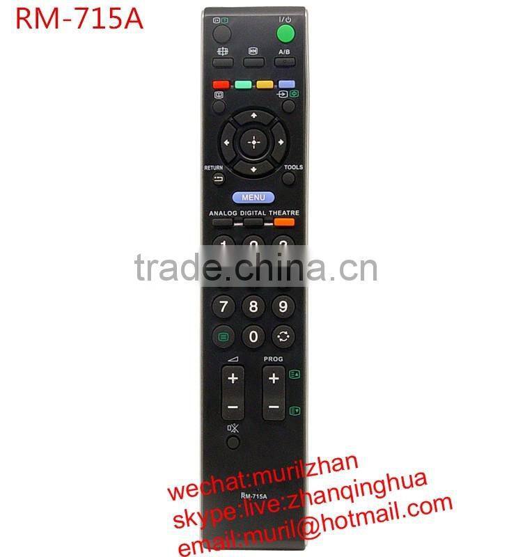Black 48 Keys lcd tv Remote Control for Sony TV