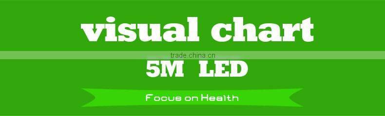 professional visual acuity chart with all Engish letter and aluminum frame