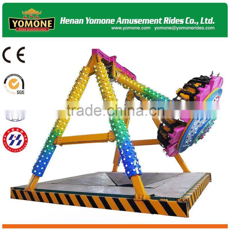 Roller coaster of park equipment, fairground rides dragon roller coaster