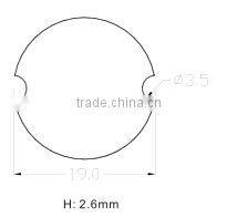 2w 19mm high voltage led impact driver ic pcb together bulb down light smd2835 newest ac light module