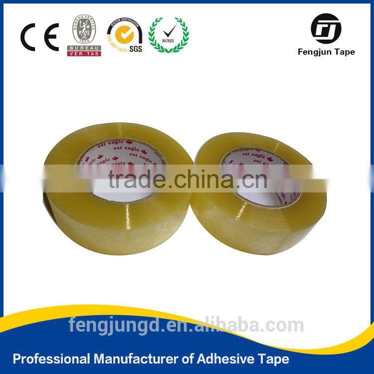 transparent silent low noise bopp tape