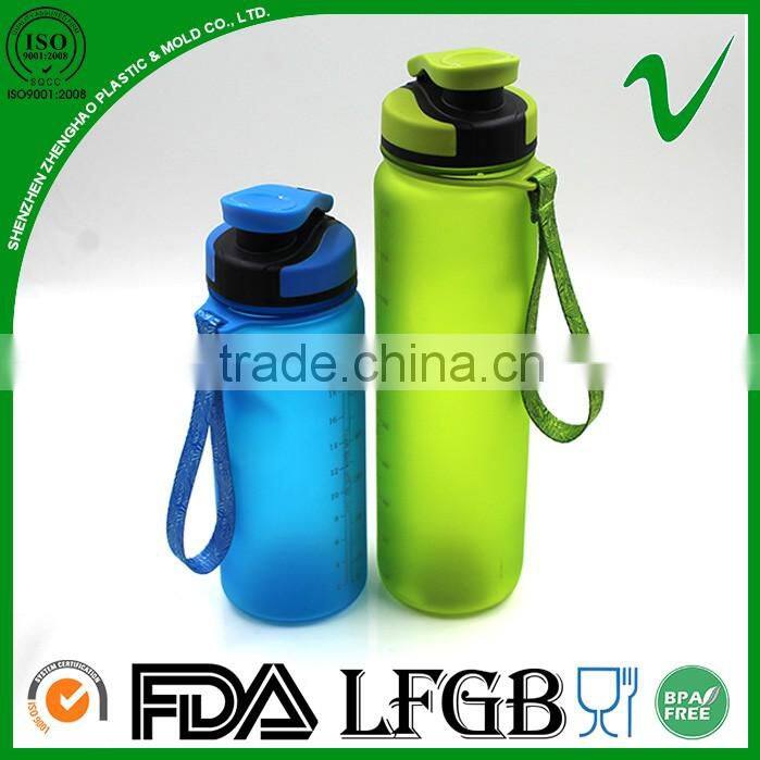 PCTG new products bpa free plastic drinking water bottle with different color