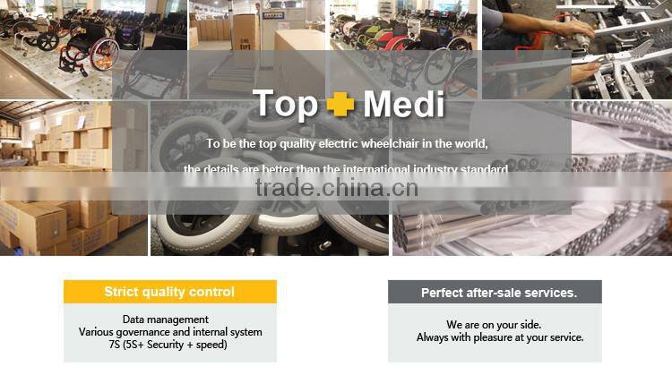 Rehabilitation Therapy products folding Economical Steel Manual Wheelchair for Disabled