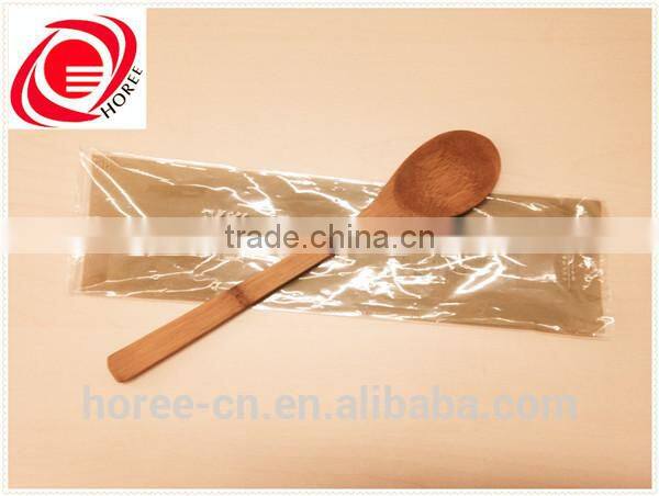 food grade bamboo tableware tea spoon with long handle for wholesale