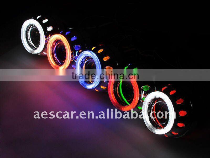 China factory hid projector lens kit/bi-xenon projector lens light/mini projector lens