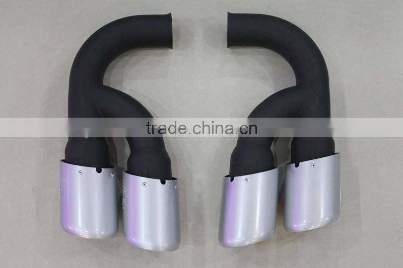 Exhaust Muffler Exhaust pipe For Porsche Cayenne 2011+ 4X4 auto accessories