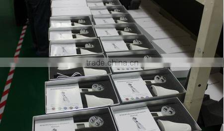 2016 EMS+RF+LED Korea market rf skin care absorber professional massage machine temperature sensor housing