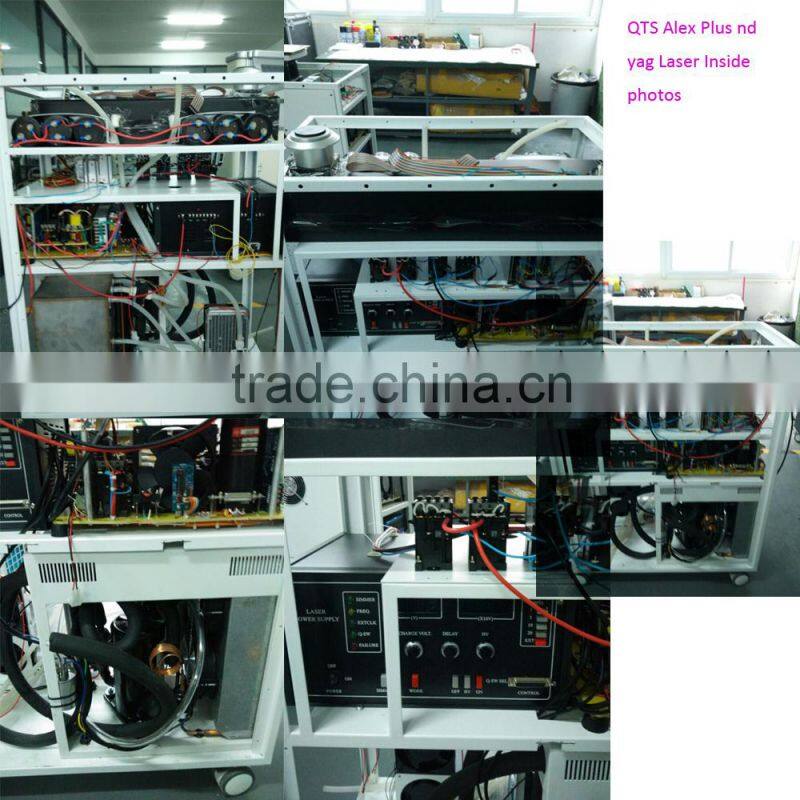 alexandrite laser 755nm q switched nd yag laser 2 in 1 machine