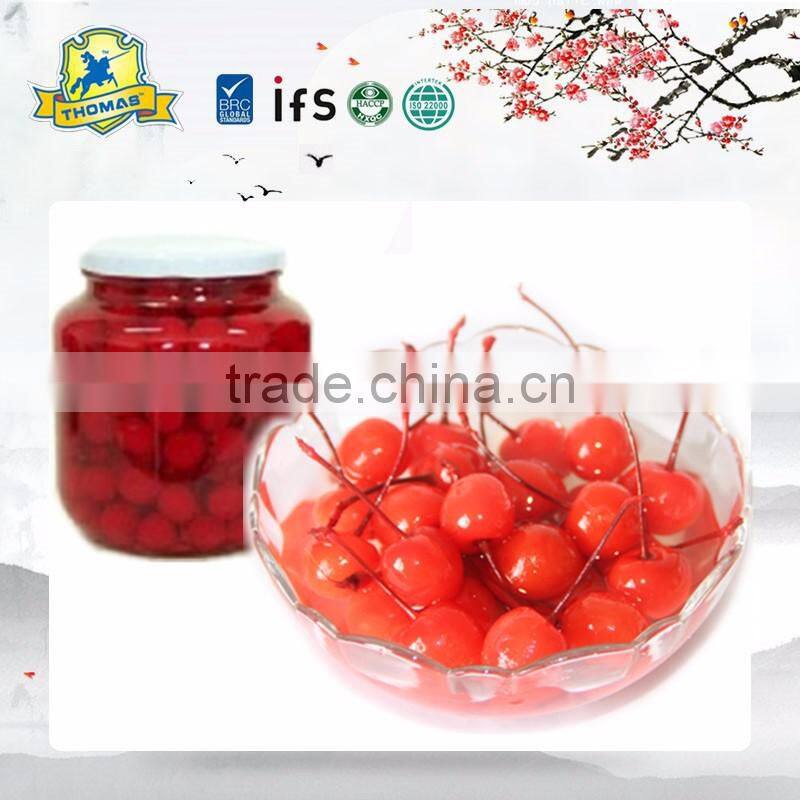 Great taste Sweet canned cherries in light syrup
