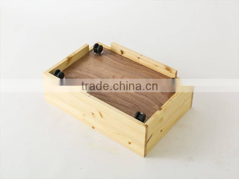 Perfect waterproof wooden planter box for Indoore Gardening