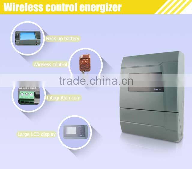 2015 new intelligent wireless control security electric fencing energizers perimeter security energizer