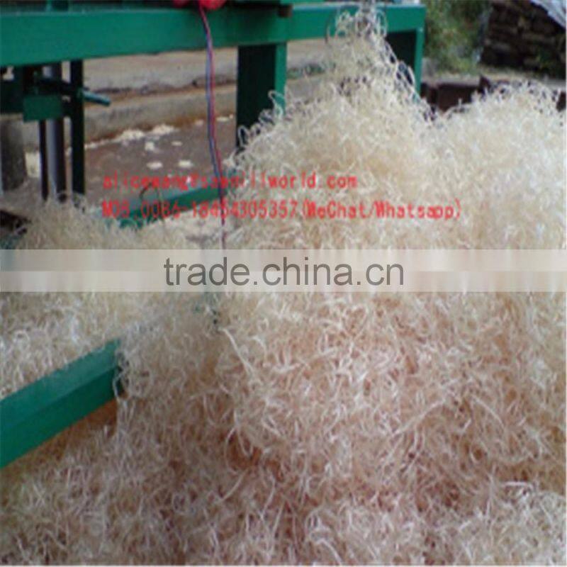 wood wool making machine length of wood wool is 200-600mm