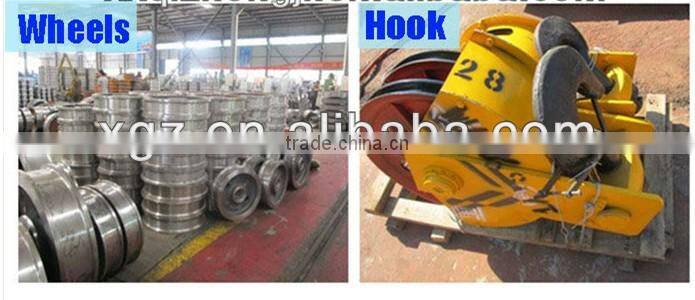 Workshop double girder overhead crane