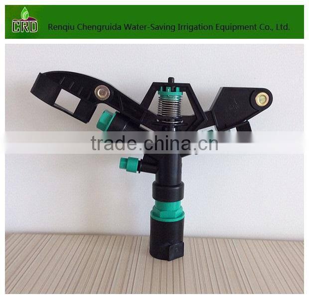 high quality full circle water spray sprinkler with 3 nozzle