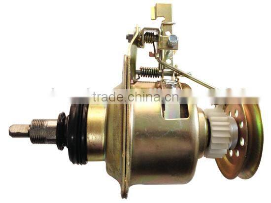 washing machine clutch with shaft