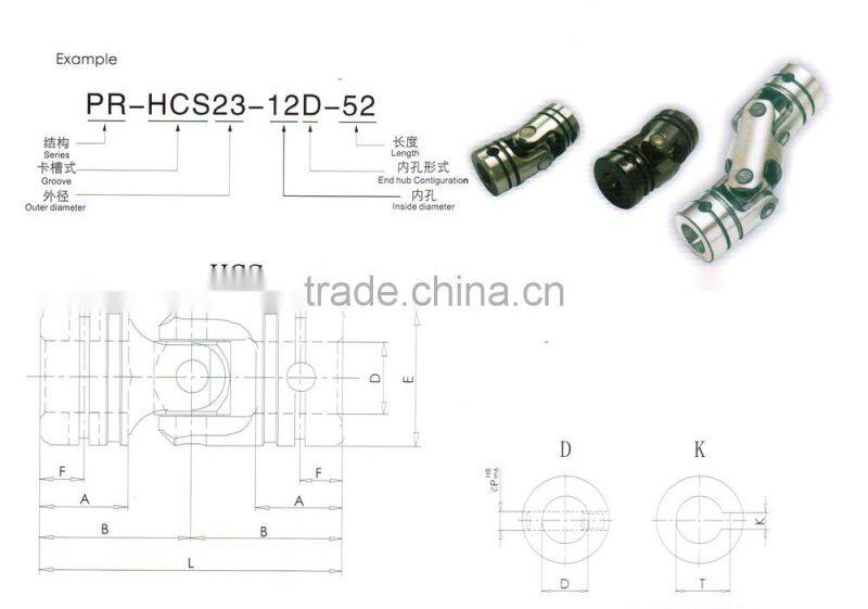 High quality PR series steering paguflex couplings
