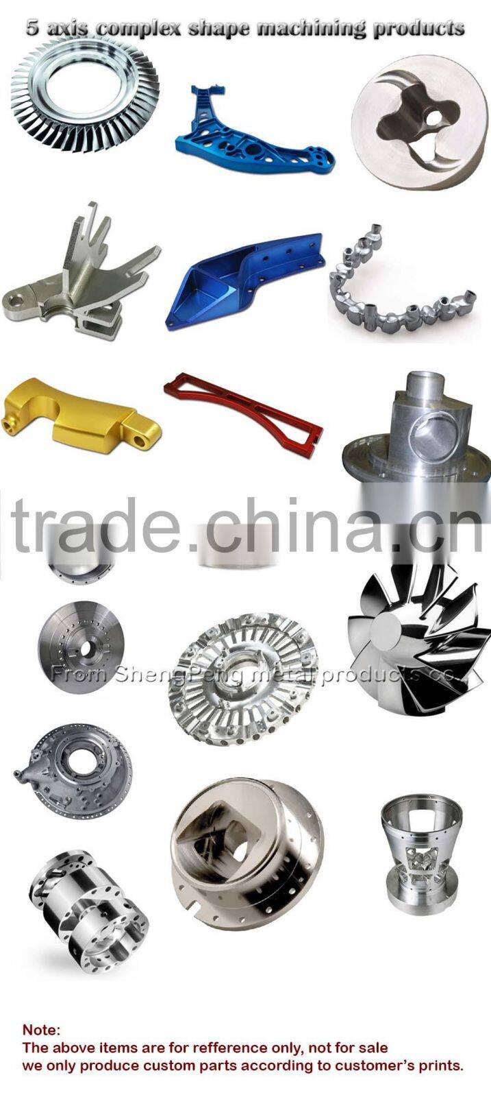 Custom cnc machining parts, Forging parts, brass welding Tee