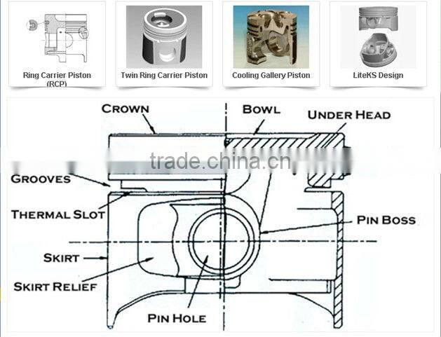 mazda t3000 engine piston