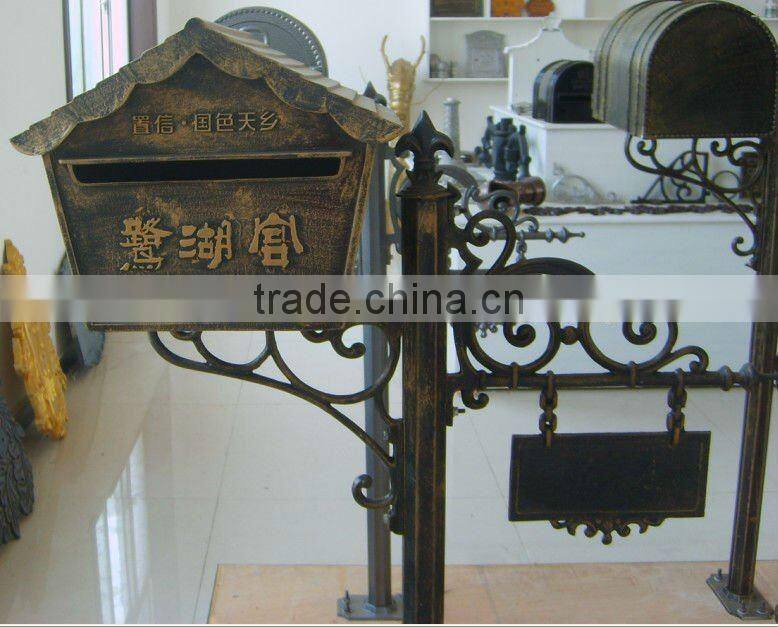 casting aluminum fence emailbox 2012 new design