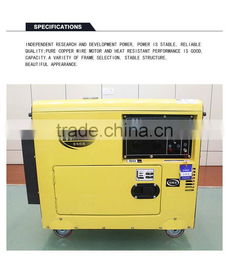 hot sale generators diesel engine AIR-cooled Diesel generator F6700T