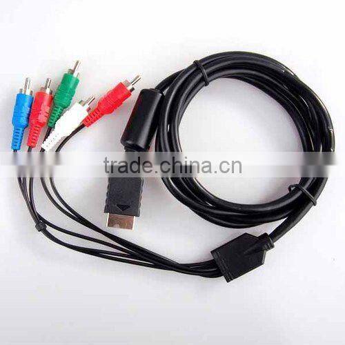 HDTV-READY TV HD COMPONENT AV CABLE 5-WIRE For PS2 PS3