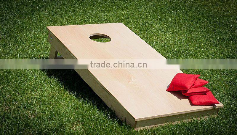 wooden bean bag game