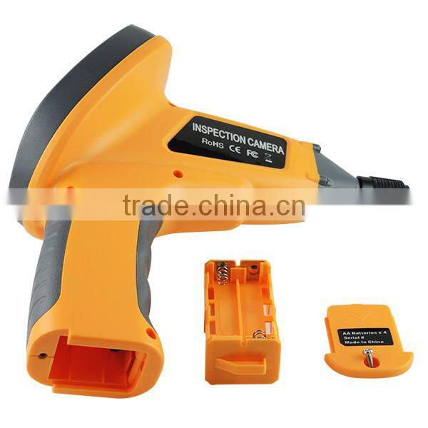 3.5" LCD Video Inspection 5.5mm Camera Handheld Industrial Endoscope 1M Cable Pipe Borescope 6 LED Snakescope