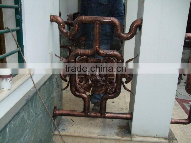 metal wall art wrought iron electrical fitting