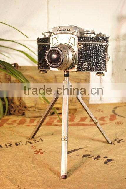 Antique fine art classic iron camera model