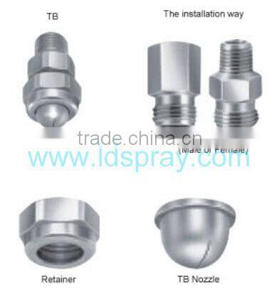 Stainless steel,SS combination type spray jet nozzle