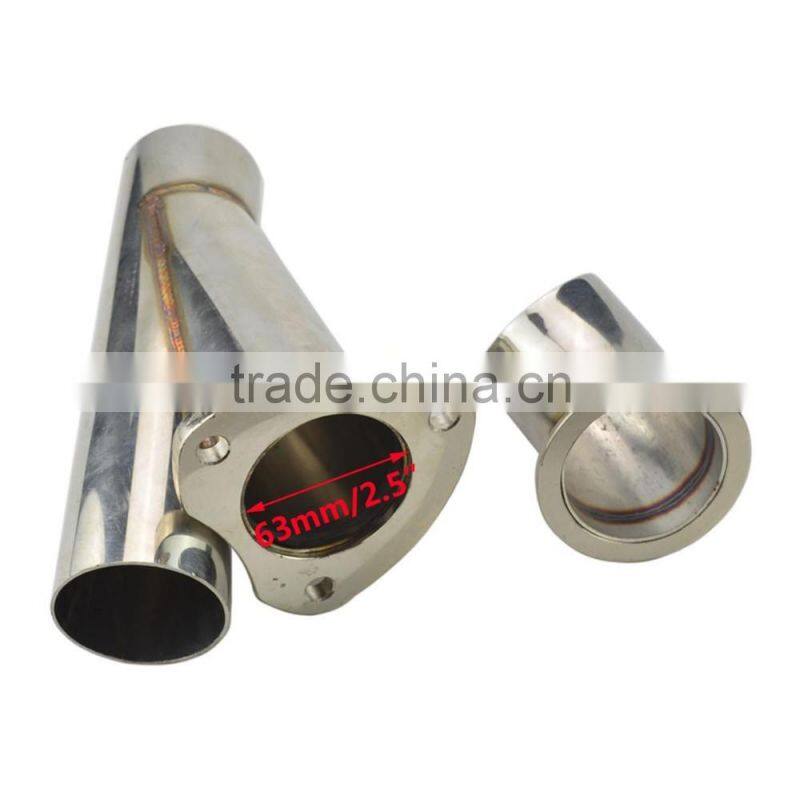 New 2.5" 63mm Electric Exhaust Catback Downpipe Cutout Cut Out Valve System