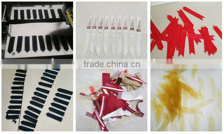 Ultrasonic fabric ribbon tape automatic cutting machine