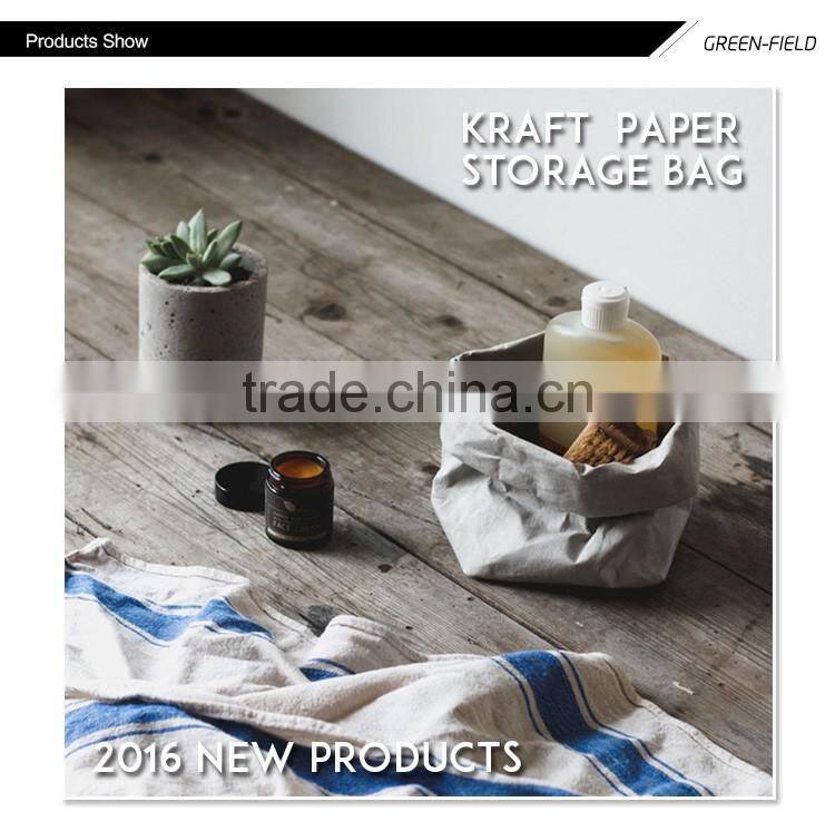 Brown washable paper planting bag,brown kraft paper bags