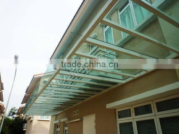 3-19mm Transparent Glass Roof