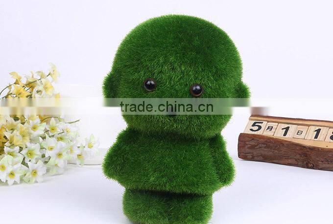 Artificial flocking bubble doll bouquet decor accessories