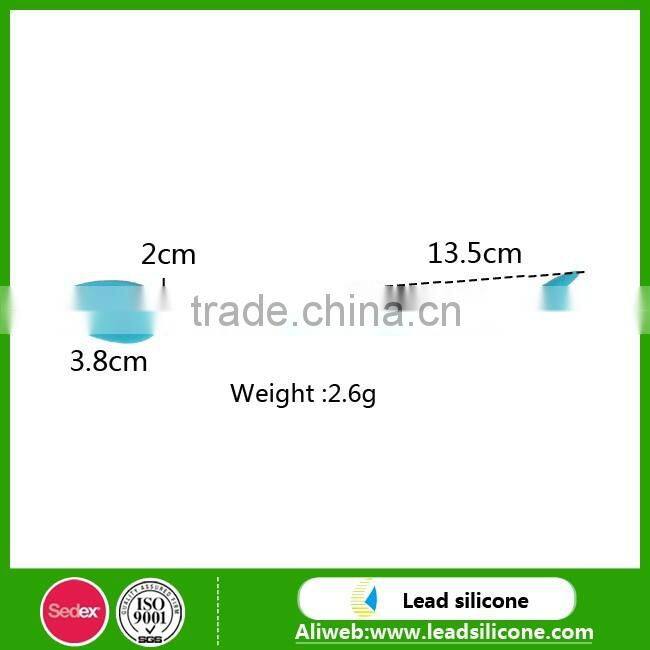 Leaves Design Silicone Food Elastic Loops, Multifunctional Silicone Cable Tie